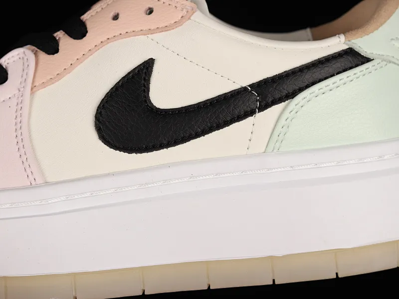 All categories Air Jordan Jordan series basketball shoes Air Jordan 1 Low Air Jordan 1 Elevate Low SE "Wolf Grey" Little AJ thick-soled retro basketball shoes DH0979-101